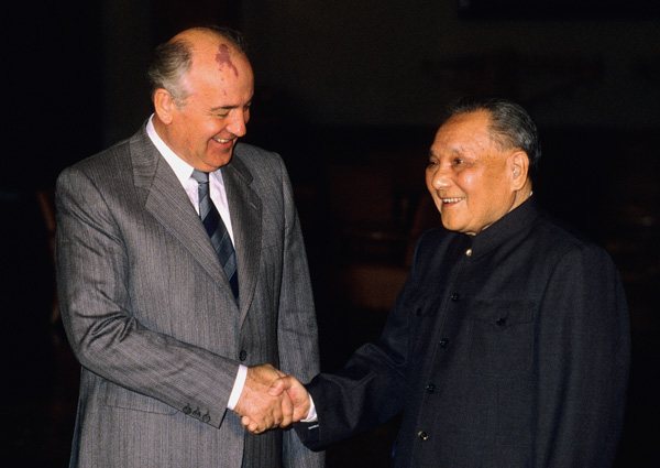 Mikhail Gorbachev, Deng Xiaoping