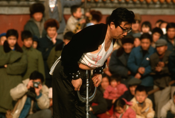 Stunt performer, Beijing, China