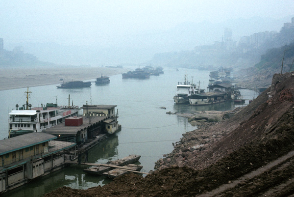 Boats on Yangtse River, China