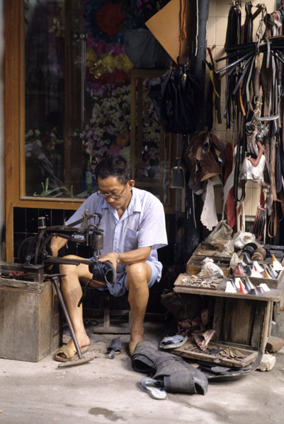 Shoe repairman