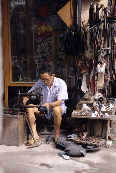 Shoe repairman