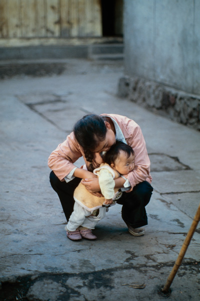 Woman and child, Xichang, China