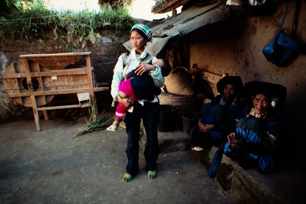 Yi minority women, Xichang, China
