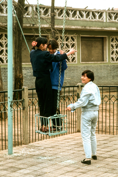 Teenagers, Taoranting Park, Beijing