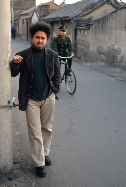Movie director Zhang Yuan