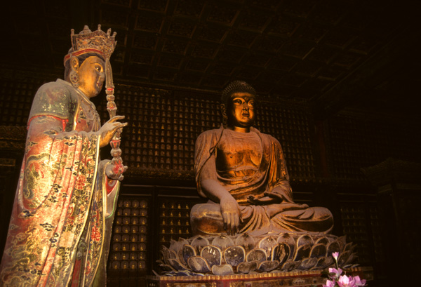 Statues, Zhihua Temple