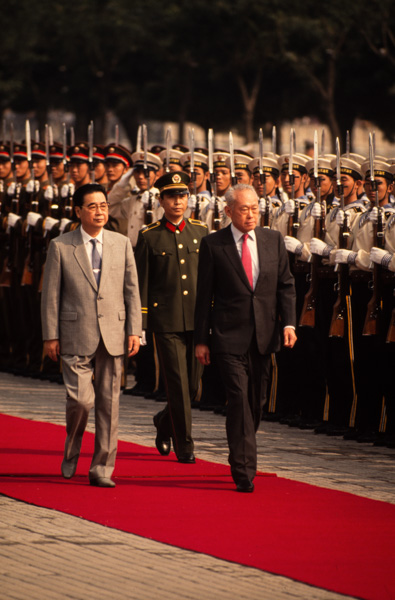 Lee Kuan Yew, Beijing