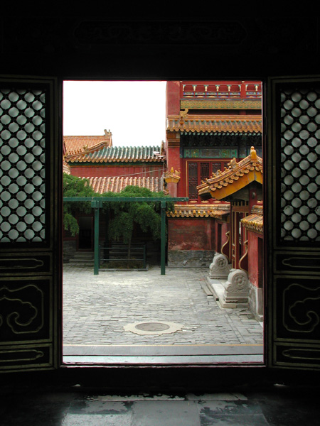 Forbidden City Doorway