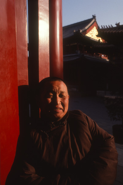 Monk at Lama temple