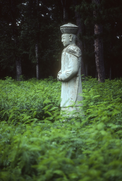 Statue on Spirit Way, Western Qing Tombs