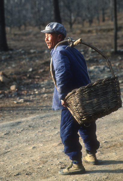 Man with basket