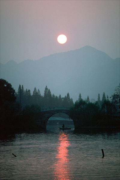 Hangzhou West Lake Sunset