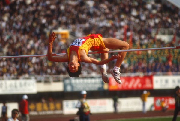 High jumper, Asian games