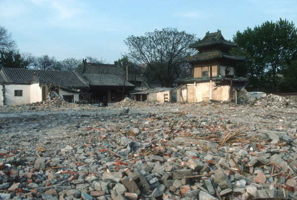 Demolation for development, Beijing
