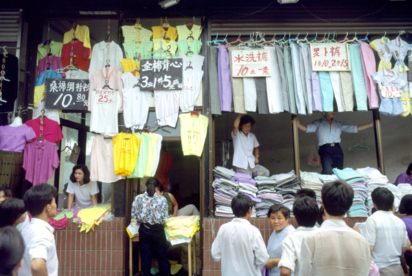 Clothing market