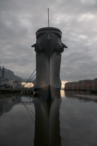 WWII Battleship Reflection