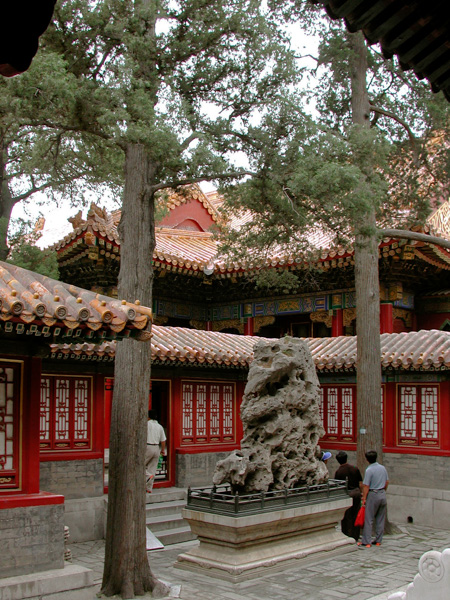 Visitors Inside Forbidden City