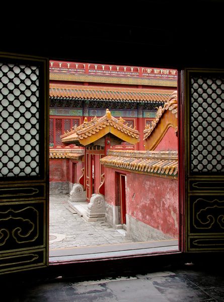 Forbidden City Doorway