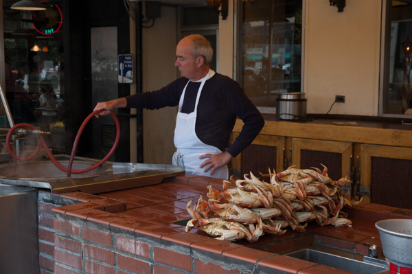 Man with Crabs, Fisherman’s Wharf, San Francisco