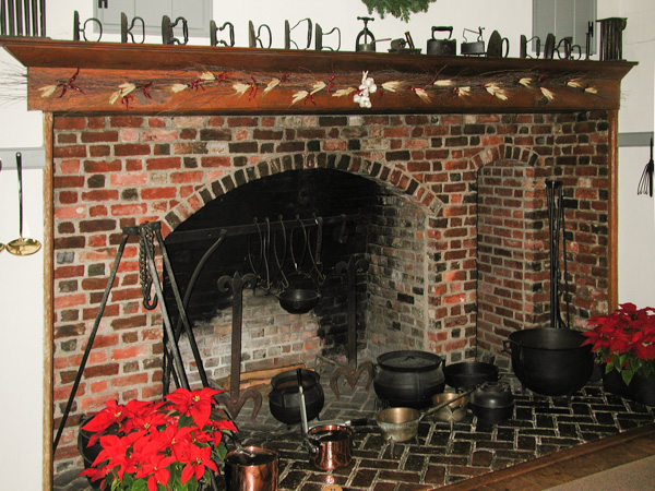 Fireplace, Jamestown, Virginia