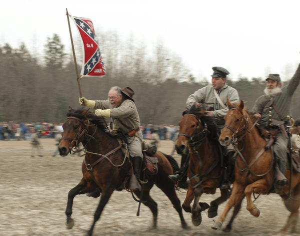 Confederate charge