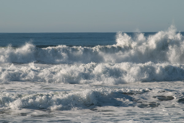 Ocean waves, Central Coast