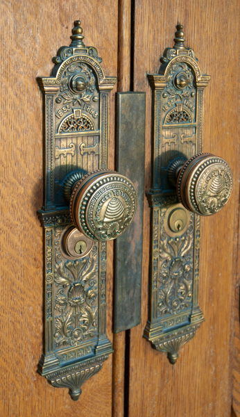 Doorknob on the Salt Lake Temple, Salt Lake City, Utah