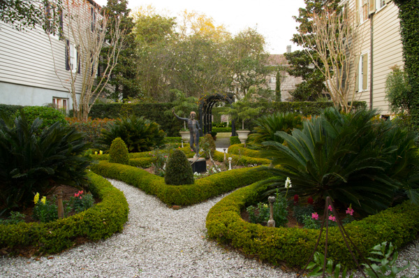 Town house garden, Charleston
