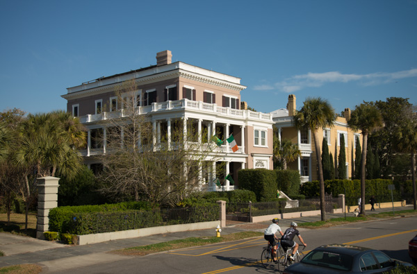 Waterfront mansions, Charleston