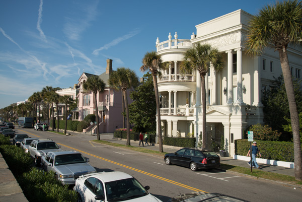 Waterfront mansions, Charleston