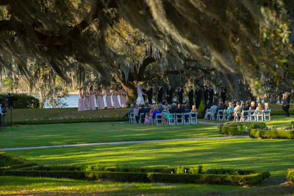 Wedding at Middleton place plantation