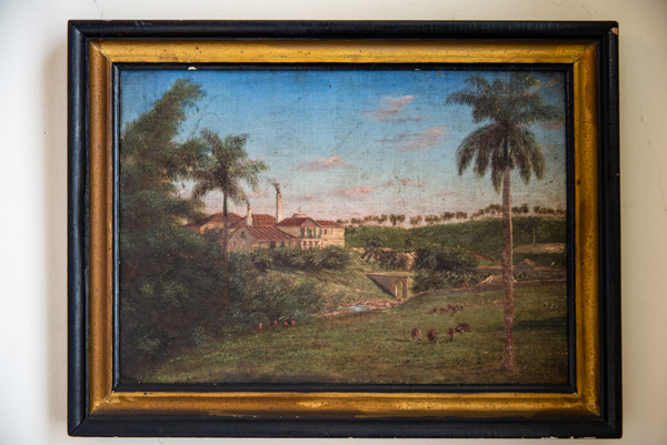 Painting of Caribbean holdings of the DeWolf Family