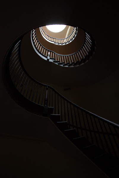 Staircase in DeWolf Home