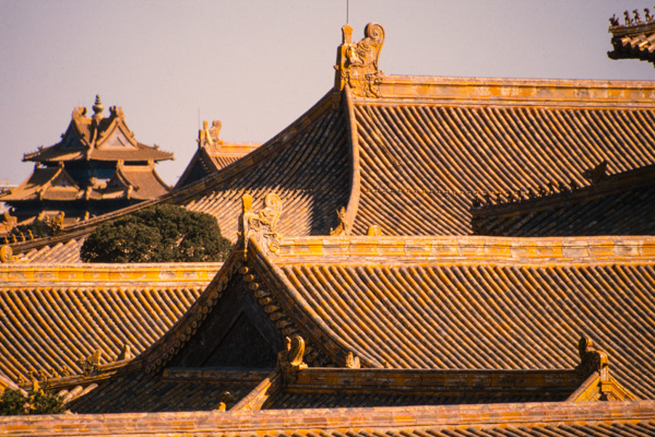 Roofs, Forbidden City, Beijing, China