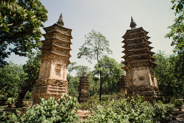 Pagodas at Tanzhe Temple