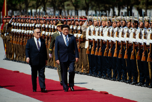 Mongolian president, Beijing