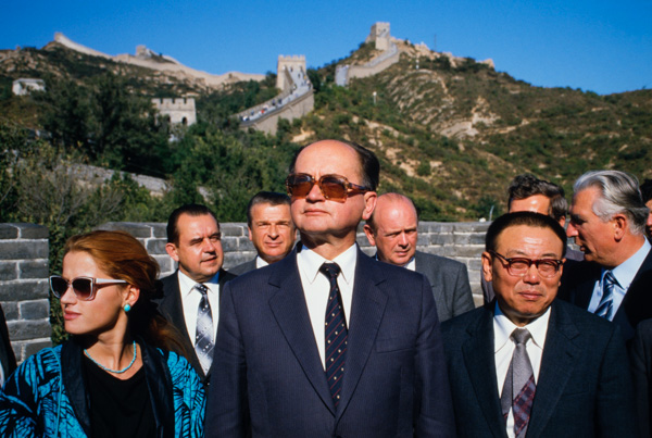 Polish leader Wojciech Jaruzelski, Beijing