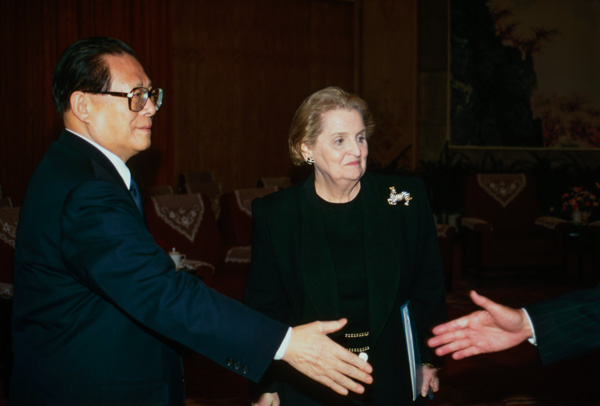 Madeleine Albright in China