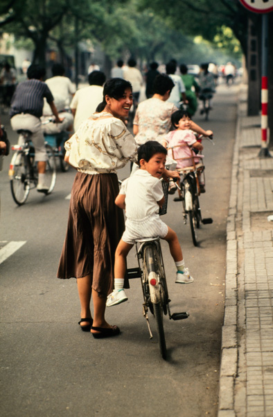 Going home from kindergarten, Beijing