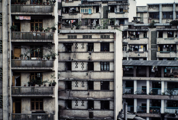 High rise apartment building, China