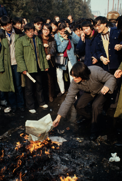 Student protest, 1986