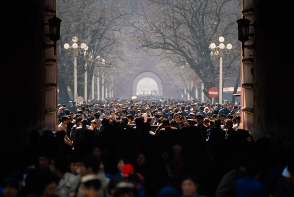 Crowd, Forbidden City, Beijing