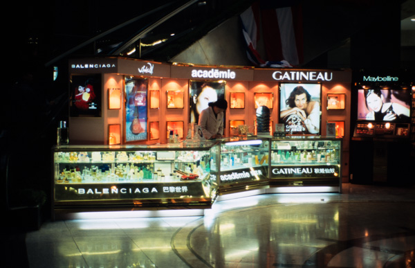 Cosmetics counter, Shanghai