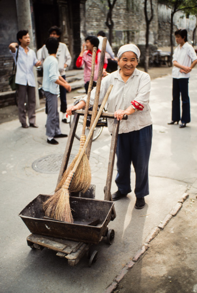 Street sweeper, Beijing