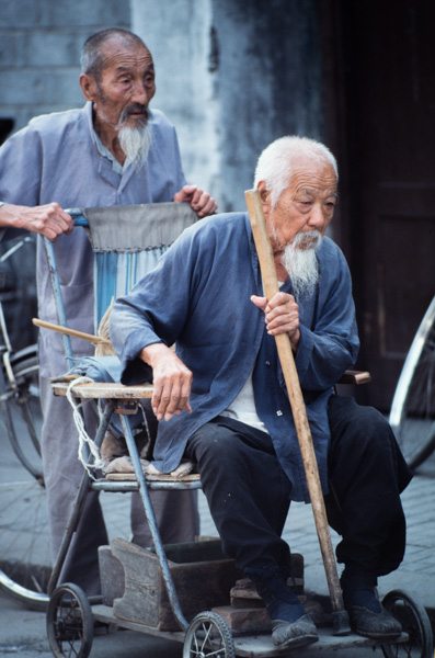 Elderly men, Beijing