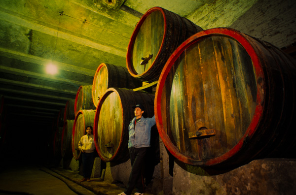 Wine kegs, Beijing