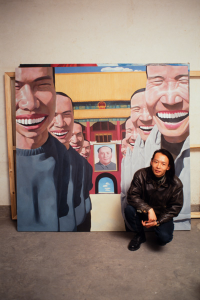 Artist at Yuanmingyuan