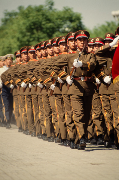 Honor guard, Tiananmen Square