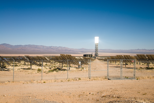 Solar farm, California