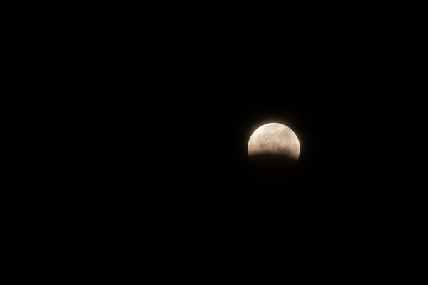 Lunar eclipse, Mapleton, Utah